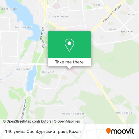 140 улица Оренбургский тракт map