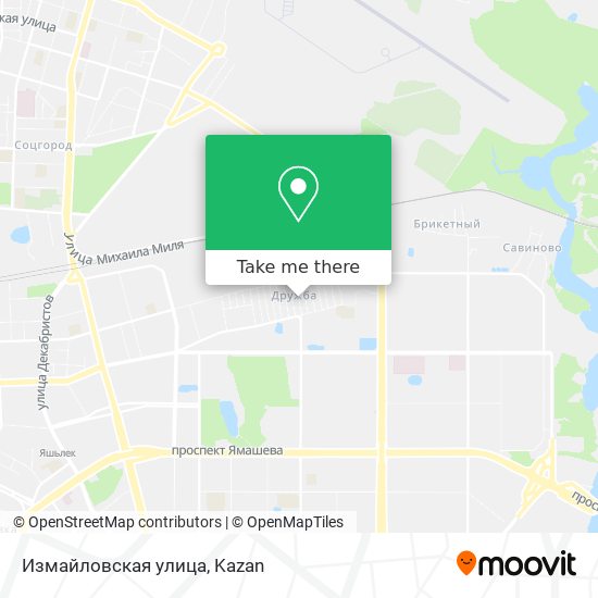 Измайловская улица map