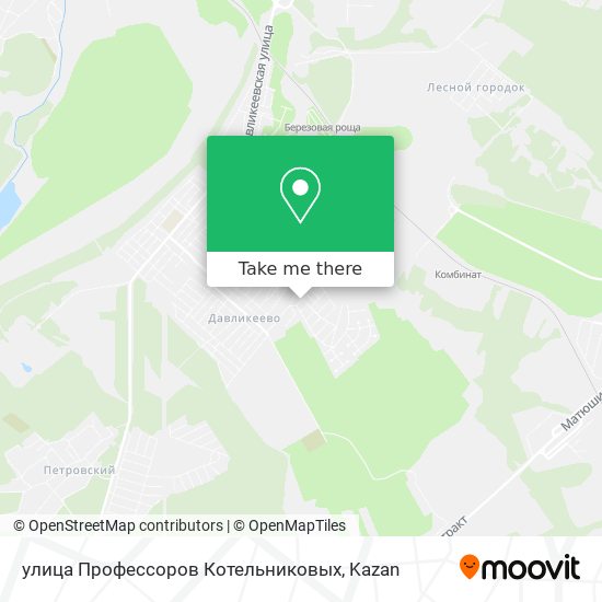 улица Профессоров Котельниковых map