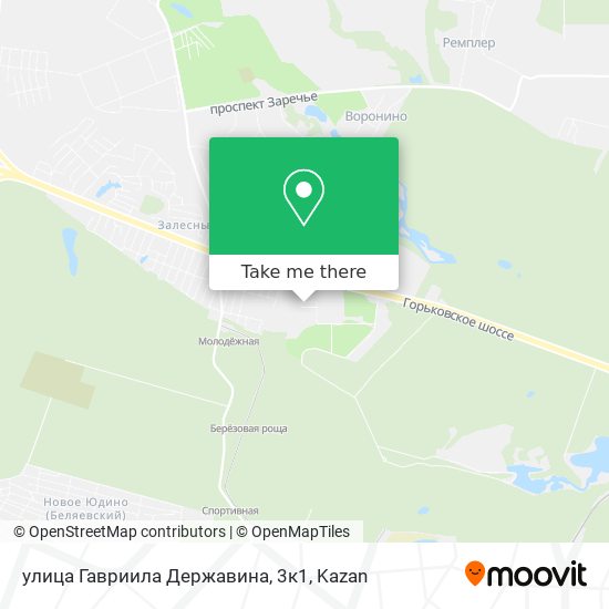 улица Гавриила Державина, 3к1 map