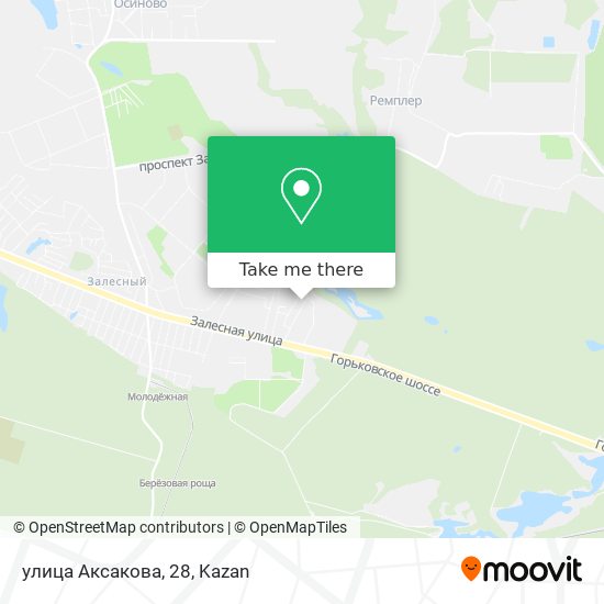 улица Аксакова, 28 map