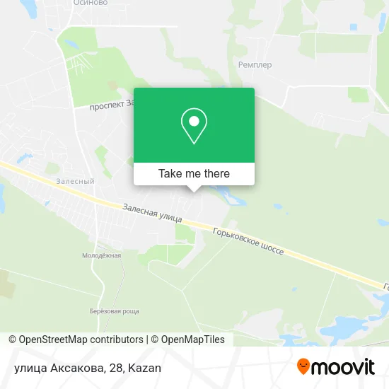 улица Аксакова, 28 map