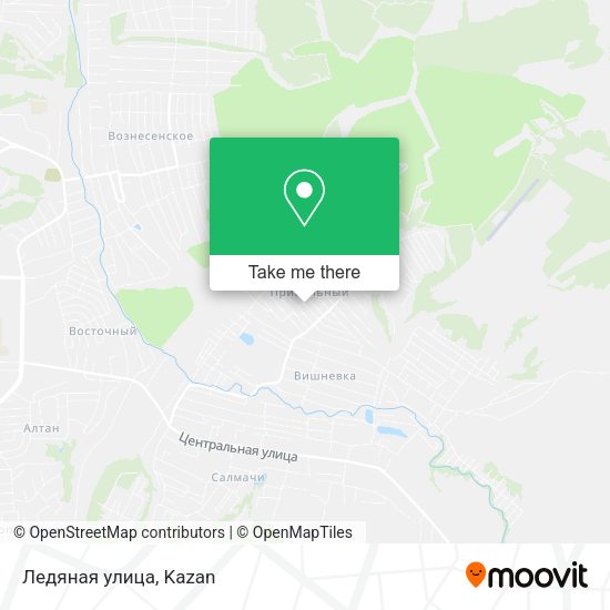 Ледяная улица map