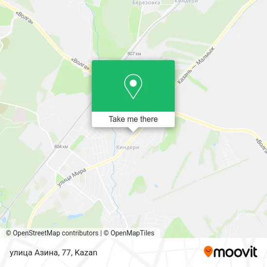 улица Азина, 77 map