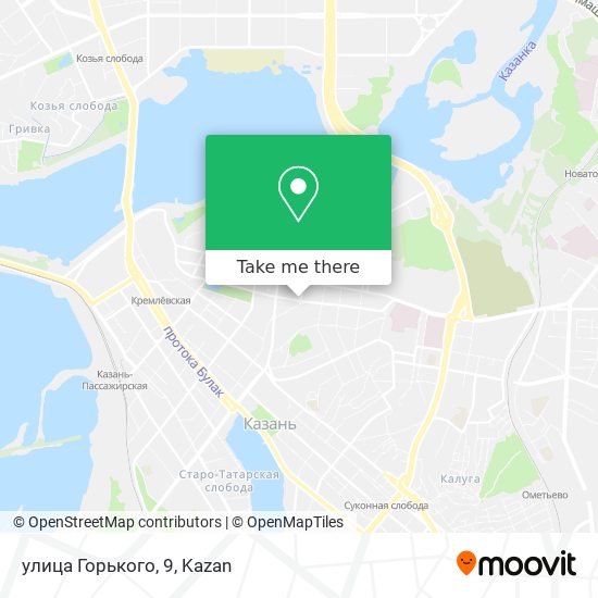 улица Горького, 9 map