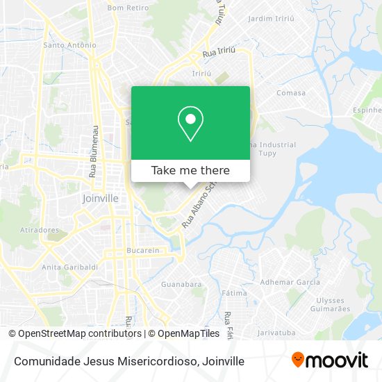 Comunidade Jesus Misericordioso map