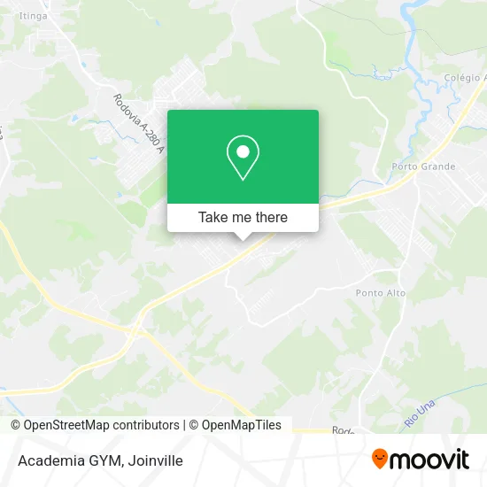 Academia GYM map
