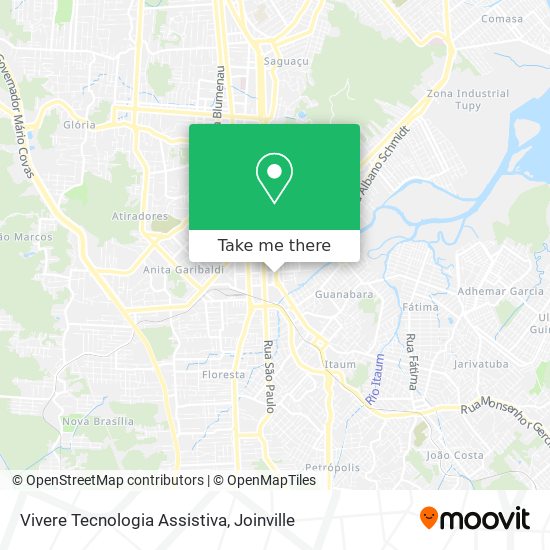 Vivere Tecnologia Assistiva map