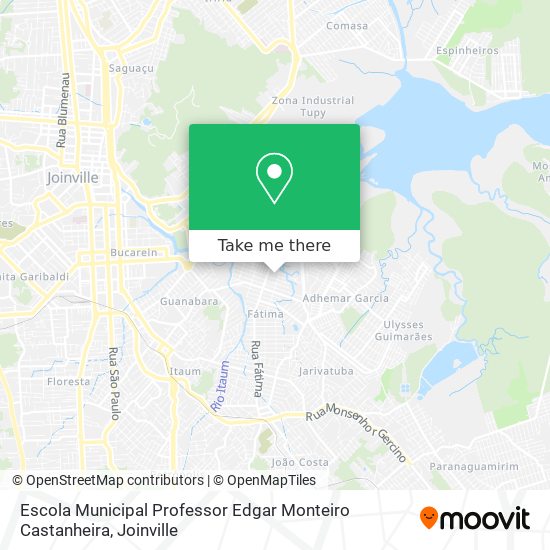 Escola Municipal Professor Edgar Monteiro Castanheira map