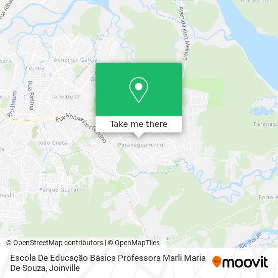 Escola De Educação Básica Professora Marli Maria De Souza map