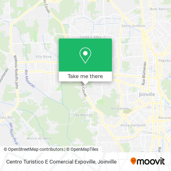 Centro Turístico E Comercial Expoville map