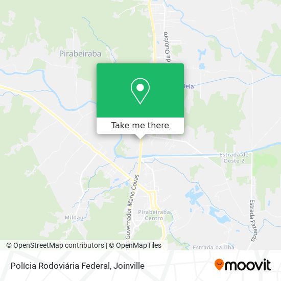 Polícia Rodoviária Federal map