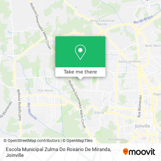 Escola Municipal Zulma Do Rosário De Miranda map