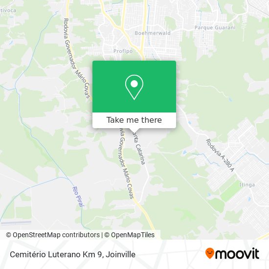 Cemitério Luterano Km 9 map