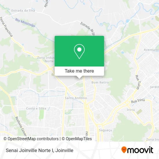 Senai Joinville Norte I map