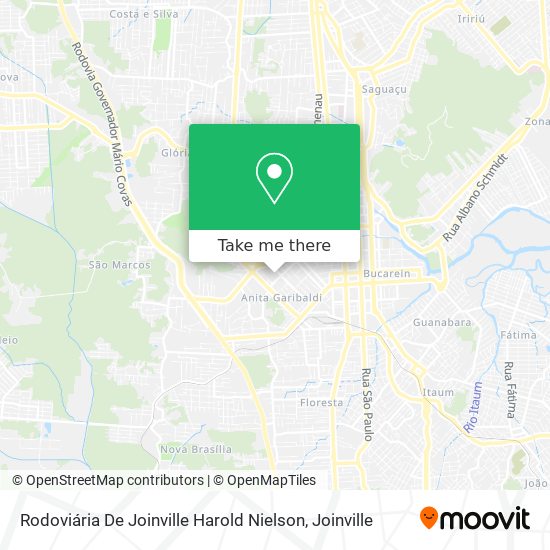 Mapa Rodoviária De Joinville Harold Nielson