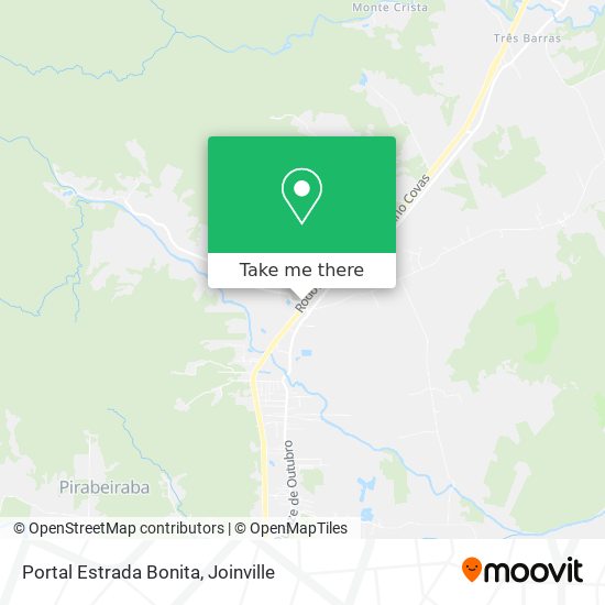 Portal Estrada Bonita map