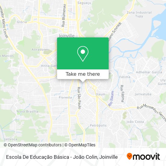 Escola De Educação Básica - João Colin map