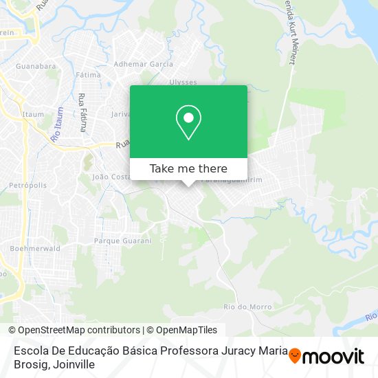 Escola De Educação Básica Professora Juracy Maria Brosig map