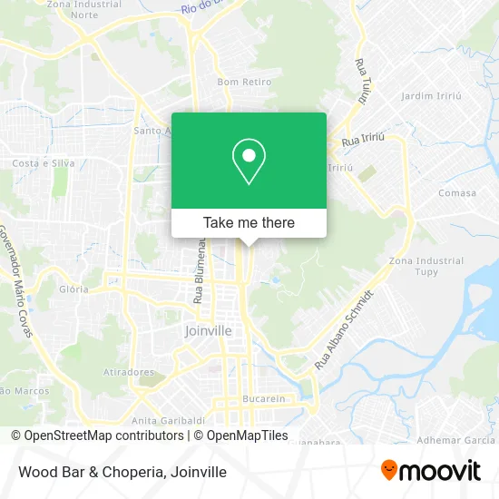 Wood Bar & Choperia map