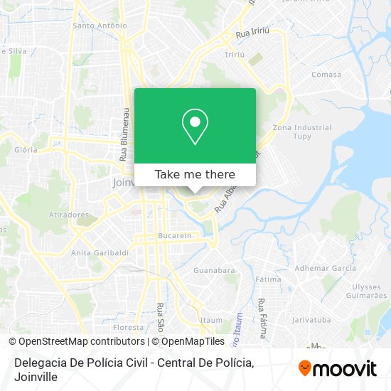 Delegacia De Polícia Civil - Central De Polícia map