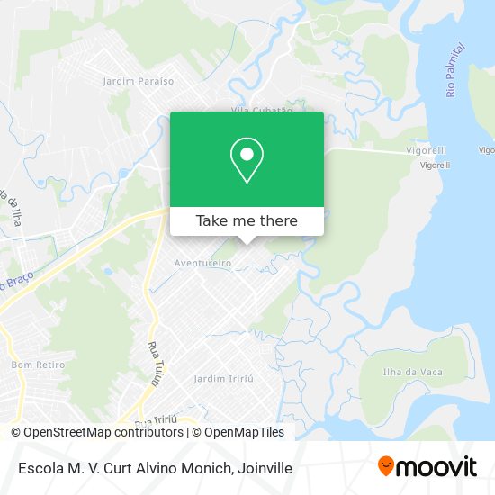 Escola M. V. Curt Alvino Monich map