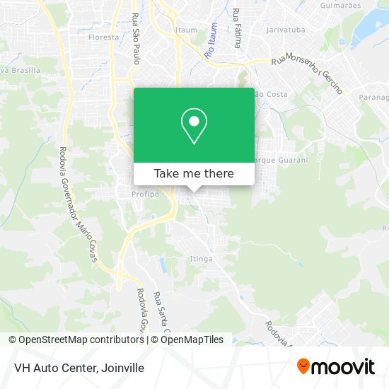 VH Auto Center map