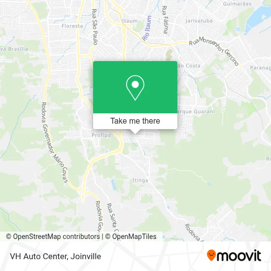 VH Auto Center map