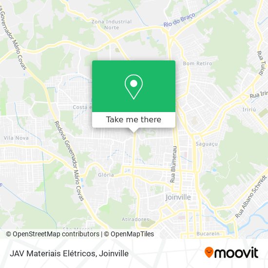 JAV Materiais Elétricos map