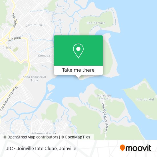JIC - Joinville Iate Clube map