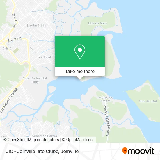 JIC - Joinville Iate Clube map