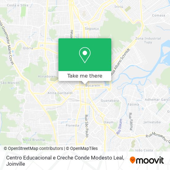 Centro Educacional e Creche Conde Modesto Leal map
