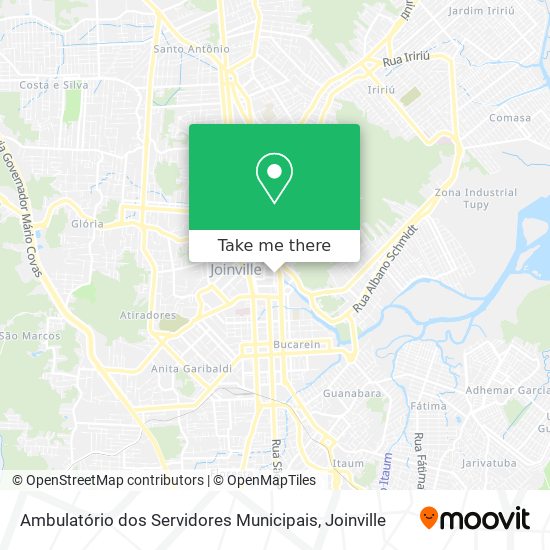Ambulatório dos Servidores Municipais map