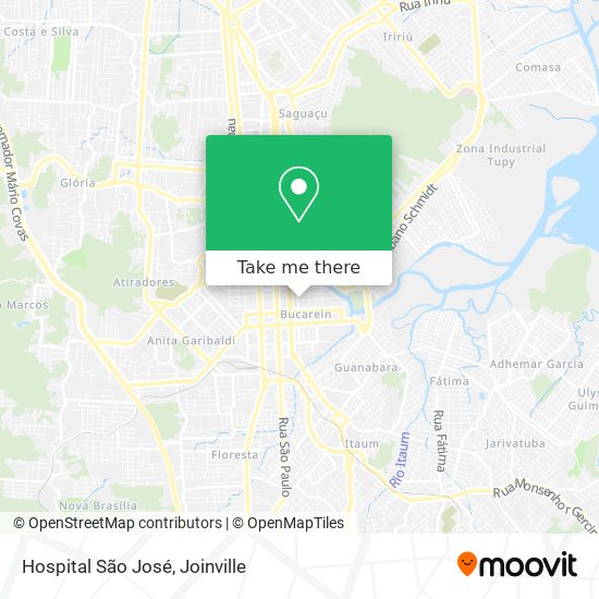 Hospital São José map