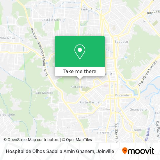 Hospital de Olhos Sadalla Amin Ghanem map