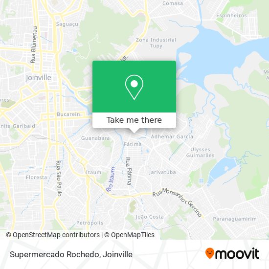 Supermercado Rochedo map