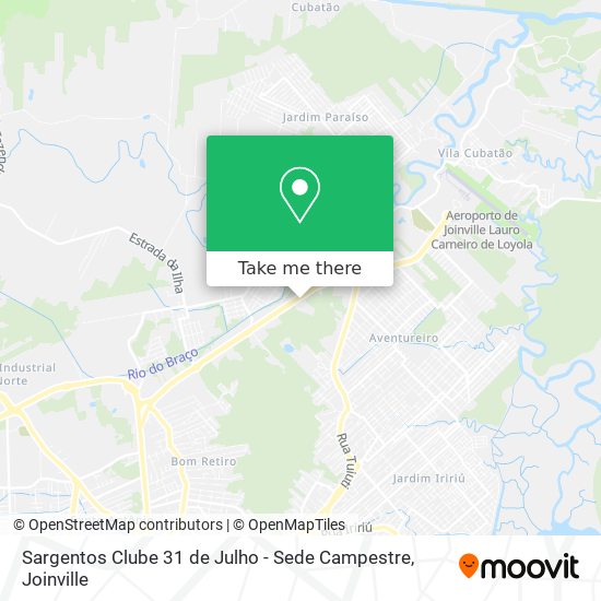 Sargentos Clube 31 de Julho - Sede Campestre map