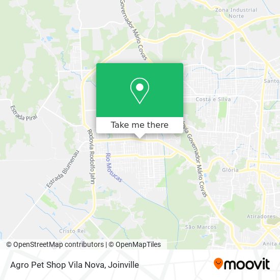Agro Pet Shop Vila Nova map