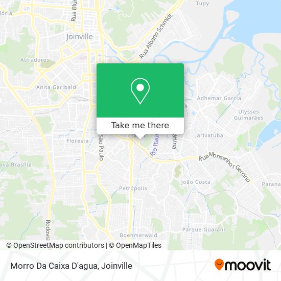 Morro Da Caixa D'agua map