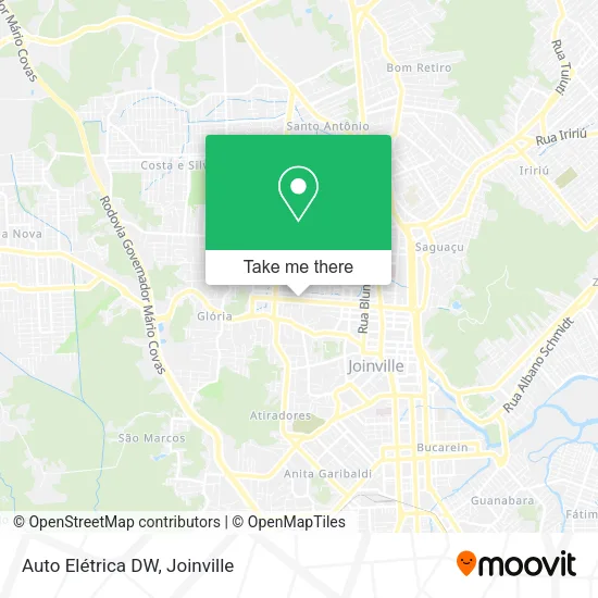 Auto Elétrica DW map