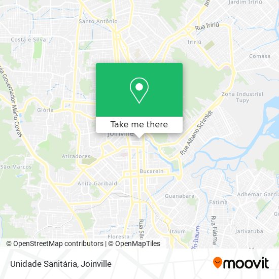 Unidade Sanitária map