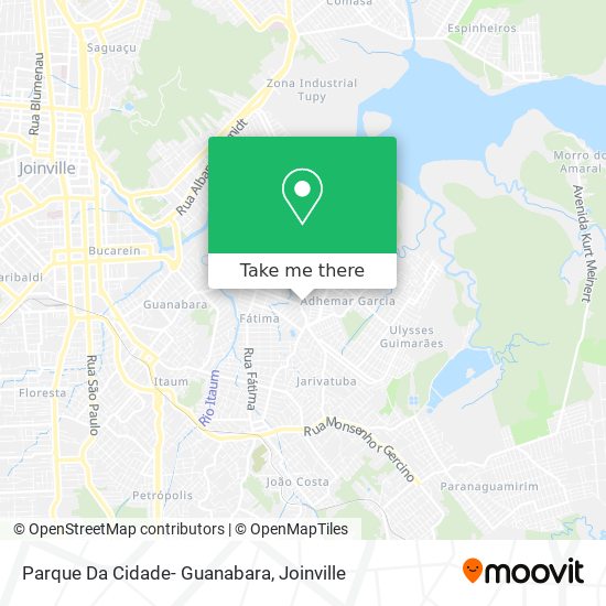 Parque Da Cidade- Guanabara map