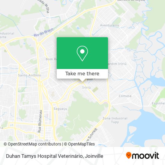 Duhan Tamys Hospital Veterinário map