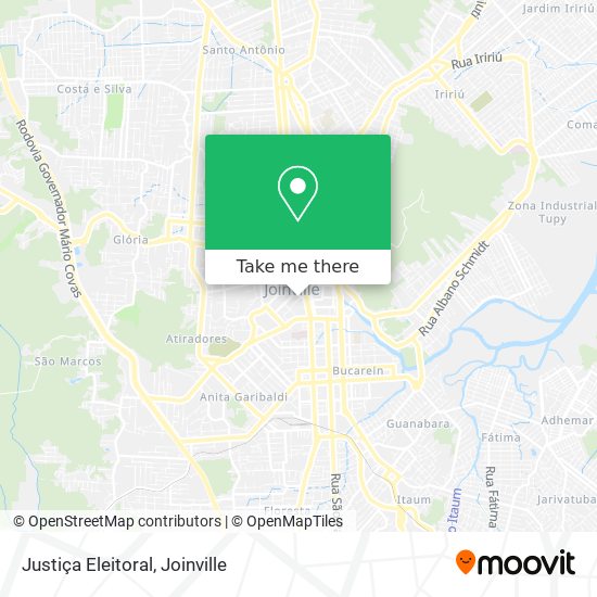 Justiça Eleitoral map