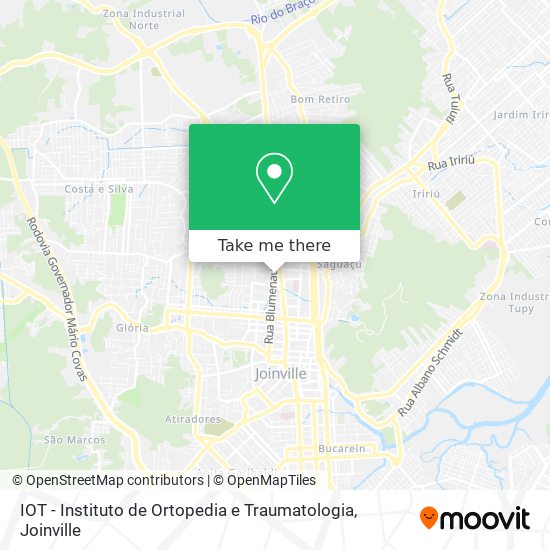 IOT - Instituto de Ortopedia e Traumatologia map