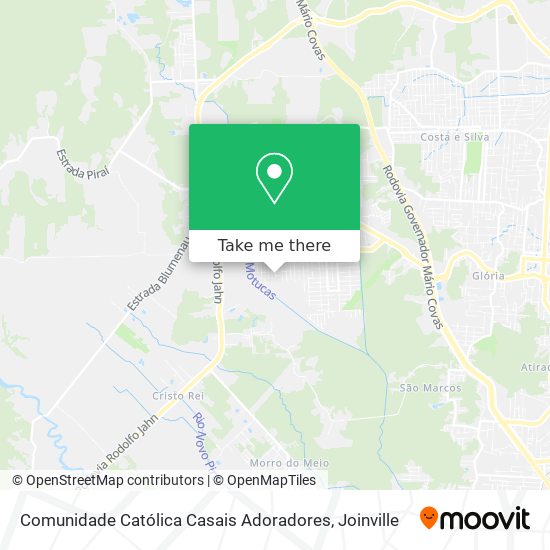 Comunidade Católica Casais Adoradores map