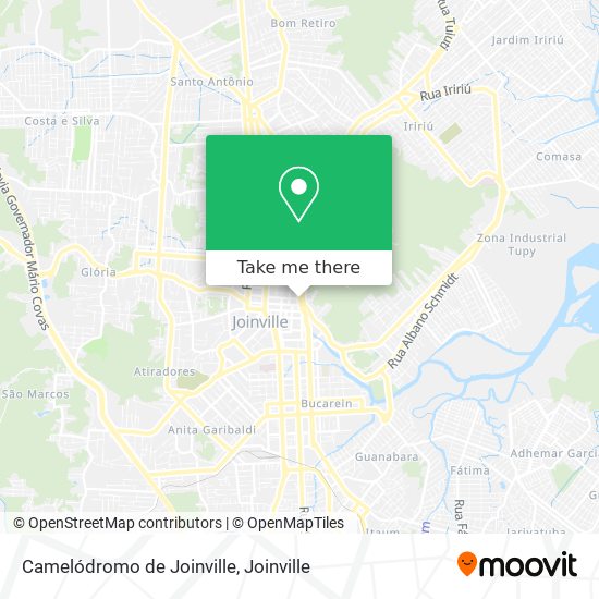 Camelódromo de Joinville map