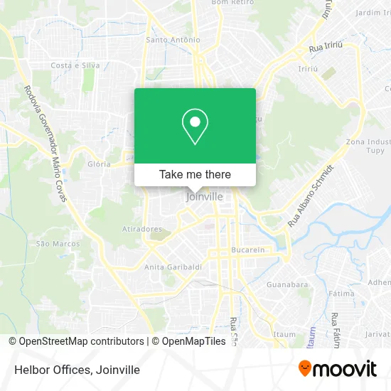 Helbor Offices map
