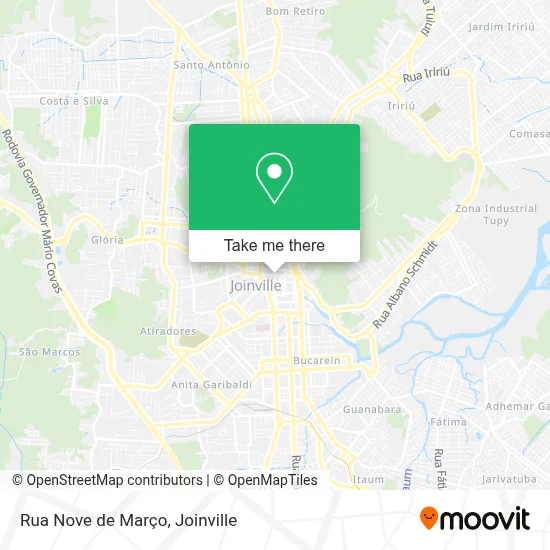 Rua Nove de Março map