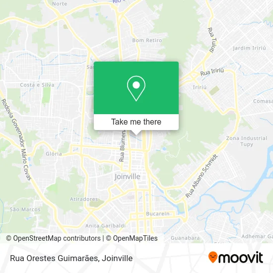 Rua Orestes Guimarães map